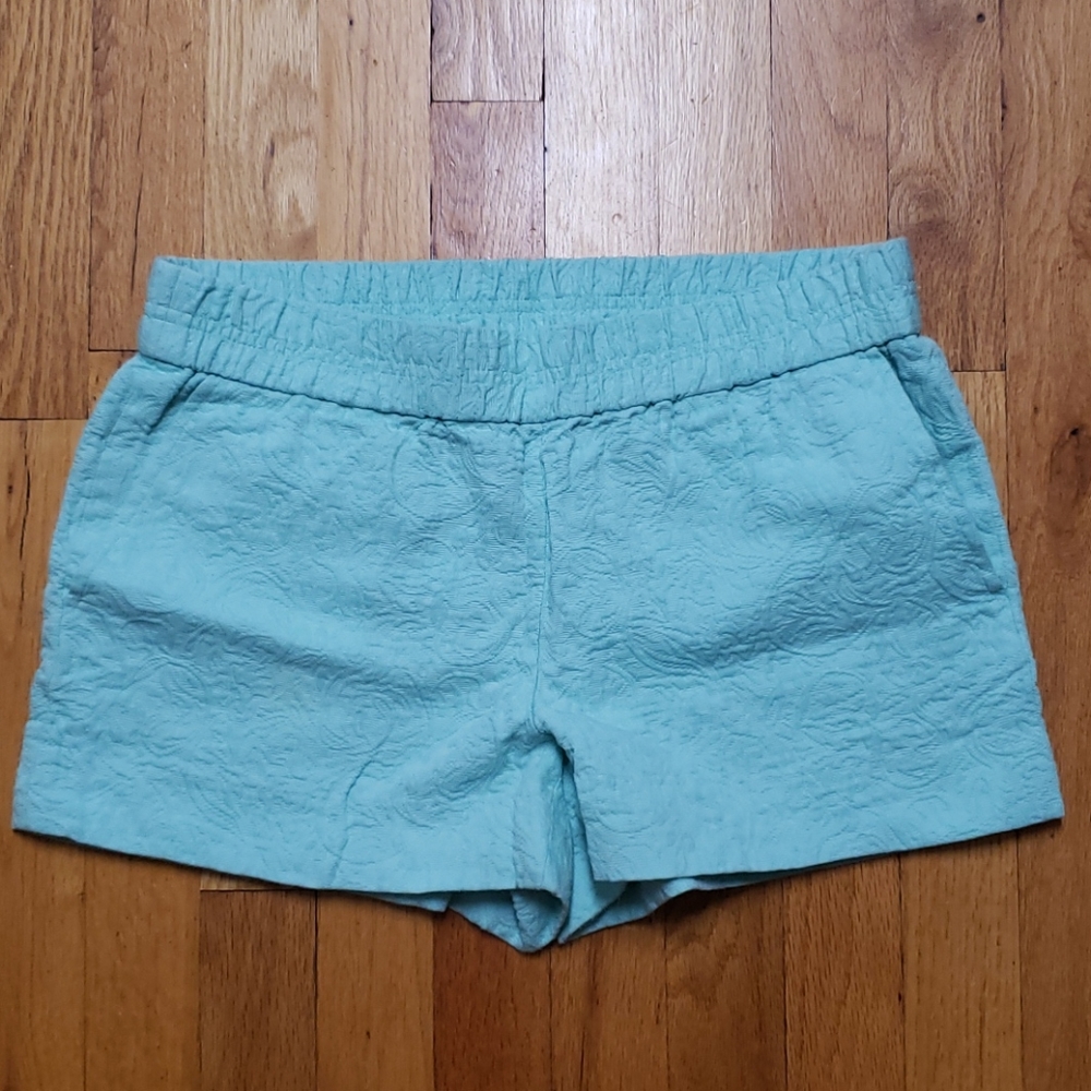 J. CREW Mint Green Shorts size 6 EUC